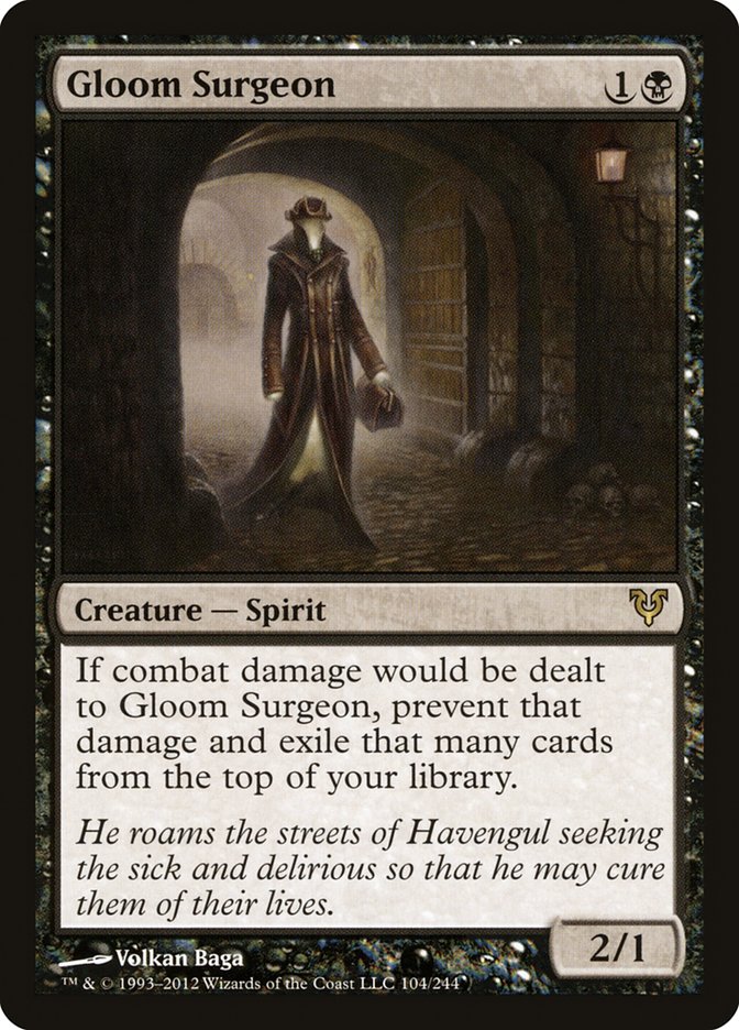 Gloom Surgeon [Avacyn Restored] 