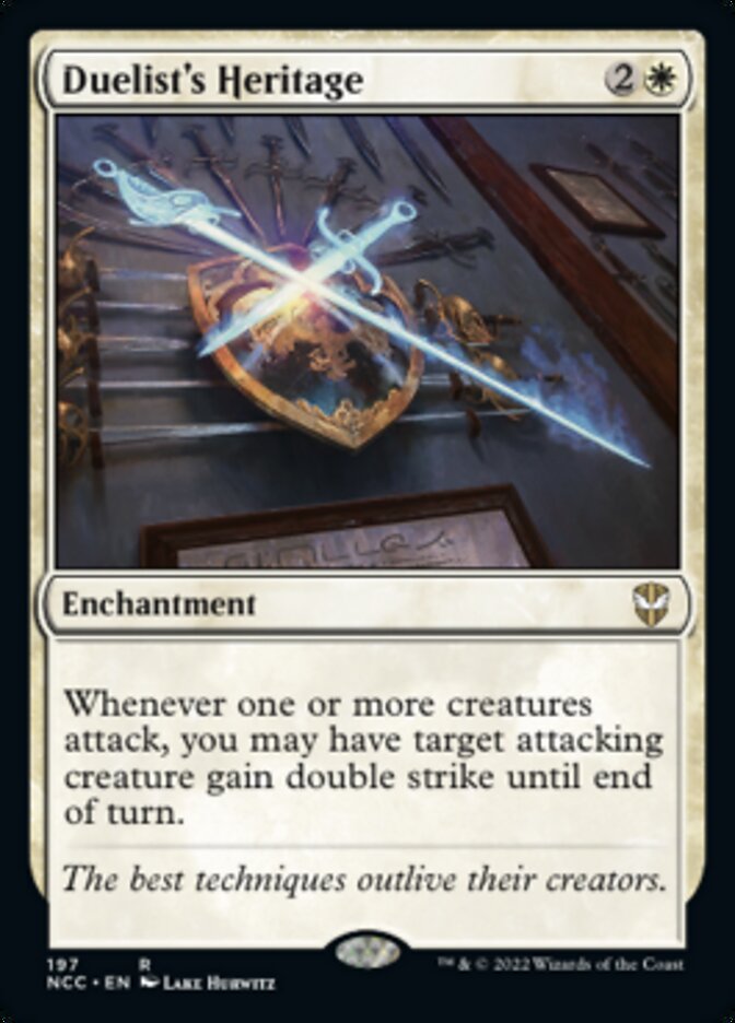 Duelist's Heritage - Español [Streets of New Capenna Commander]