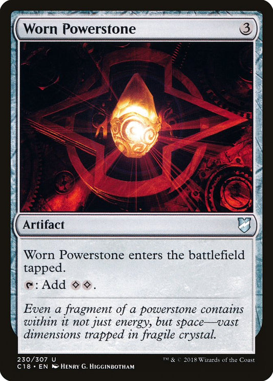 Worn Powerstone [Commander 2018] 