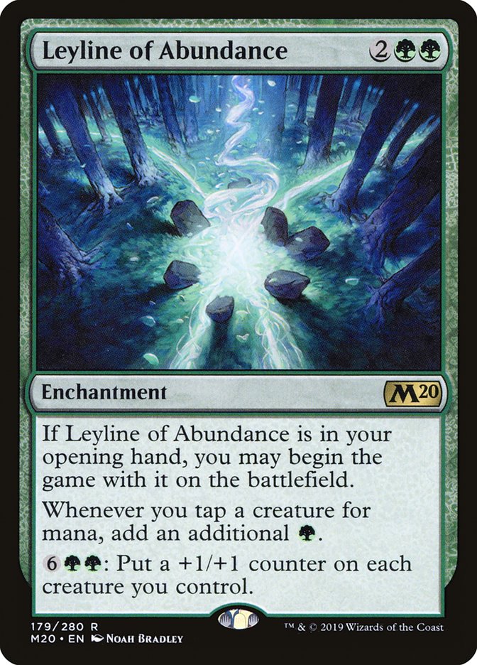 Leyline of Abundance [Core Set 2020] 