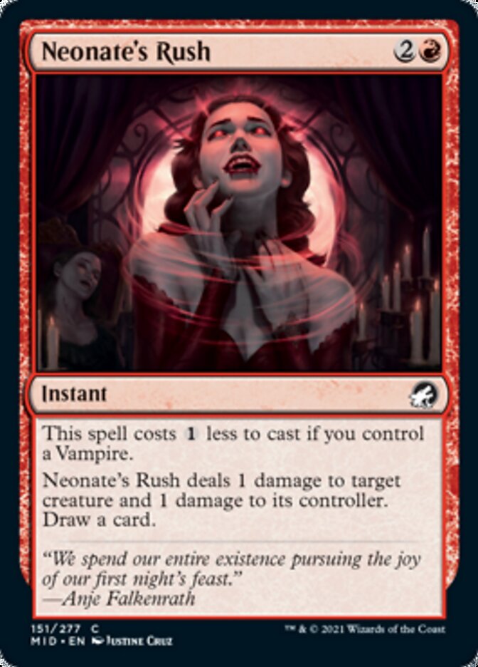 Neonate's Rush [Innistrad: Midnight Hunt] 