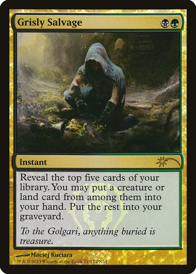 Grisly Salvage - Español [Friday Night Magic 2013]