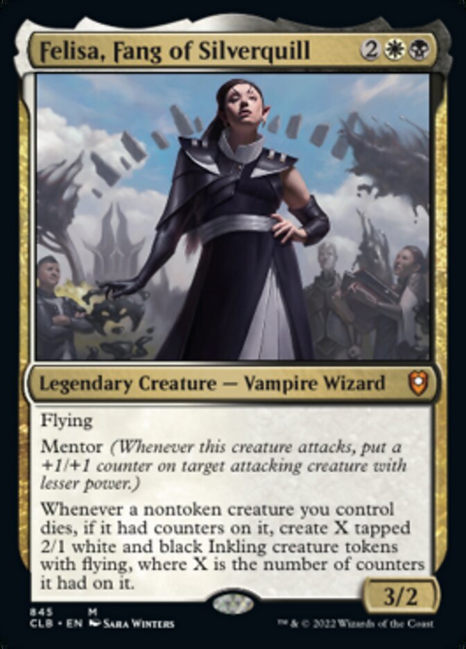 Felisa, Fang of Silverquill [Commander Legends: Battle for Baldur's Gate] - Español