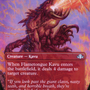 Flametongue Kavu (Borderless Alternate Art) [Dominaria Remastered]