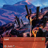 Blightstep Pathway // Searstep Pathway (Borderless Alternate Art) [Kaldheim] - Español
