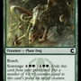 Thrashing Mossdog [Ravnica: Clue Edition]