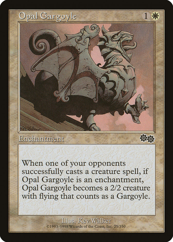 Opal Gargoyle [Urza's Saga] 