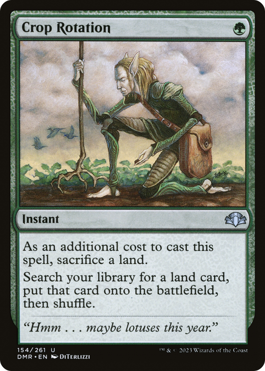 Crop Rotation [Dominaria Remastered] - Español