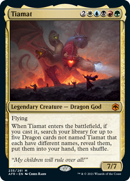 Tiamat [Dungeons &amp; Dragons: Adventures in the Forgotten Realms] 