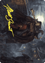 Totentanz, Swarm Piper Art Card (Gold-Stamped Signature) [Wilds of Eldraine Art Series]
