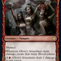 Olivia's Attendants (Showcase Fang Frame) [Innistrad: Crimson Vow]