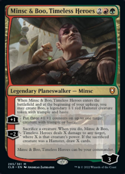 Minsc & Boo, Timeless Heroes - Español [Commander Legends: Battle for Baldur's Gate]
