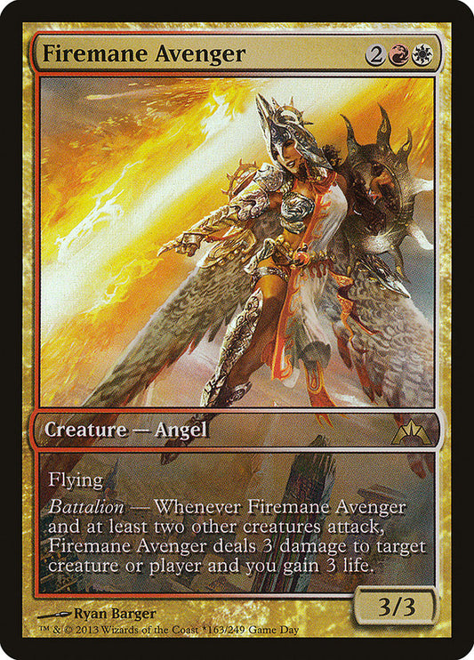 Firemane Avenger (Game Day) [Gatecrash Promos] - Español