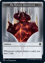 Ob Nixilis Reignited // Ob Nixilis Reignited Double-Sided Token [Starter Commander Decks]