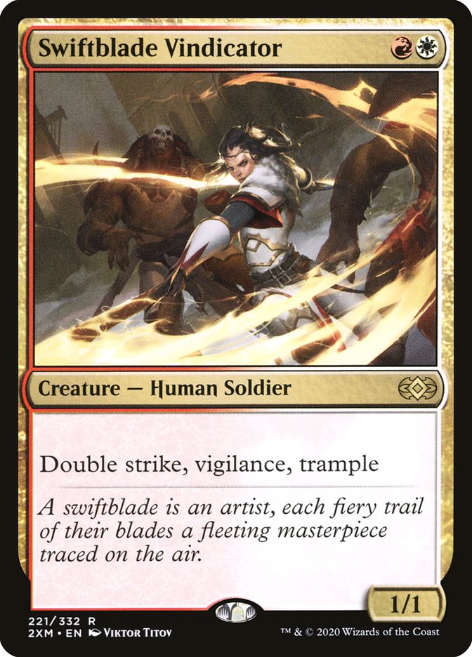 Swiftblade Vindicator [Double Masters] 