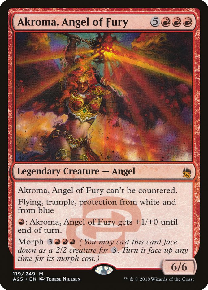 Akroma, Angel of Fury [Masters 25] 