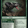 Colossal Badger // Dig Deep [Commander Legends: Battle for Baldur's Gate]