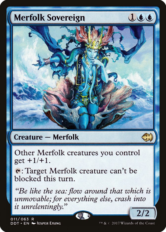 Merfolk Sovereign [Duel Decks: Merfolk vs. Goblins] 