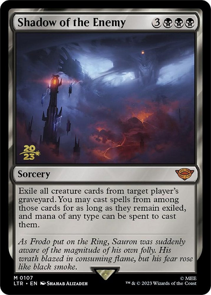 Shadow of the Enemy [The Lord of the Rings: Tales of Middle-Earth Prerelease Promos] - Español