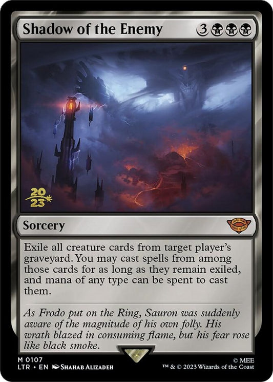 Shadow of the Enemy [The Lord of the Rings: Tales of Middle-Earth Prerelease Promos] - Español