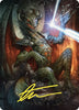 Deflecting Swat Art Card (Gold-Stamped Signature) [Commander Masters Art Series]