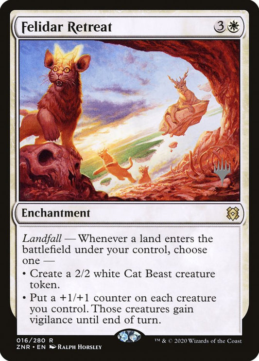 Felidar Retreat (Promo Pack) - Español [Zendikar Rising Promos]