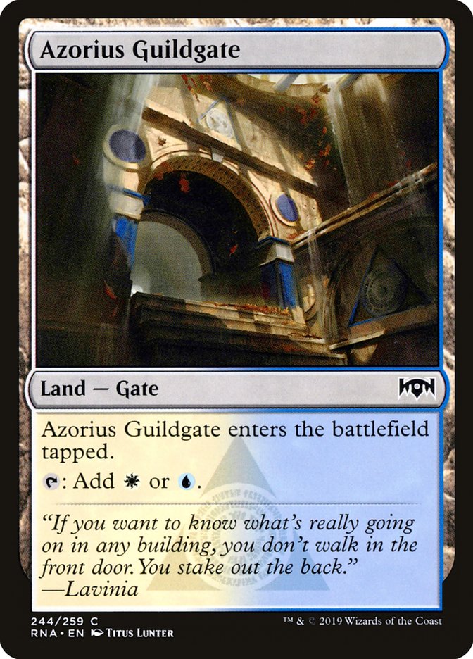 Azorius Guildgate (244/259) [Ravnica Allegiance] 