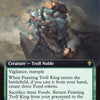 Feasting Troll King (Extended Art) [Throne of Eldraine]