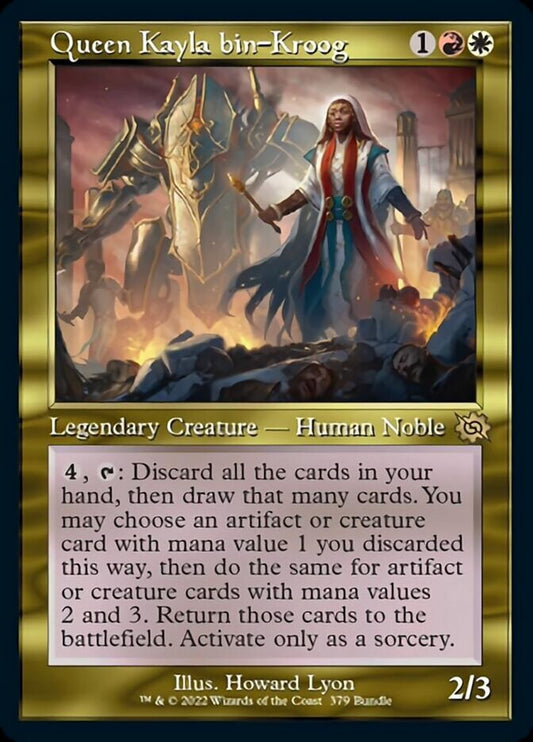 Queen Kayla bin-Kroog (Retro) (Bundle) [The Brothers' War] 