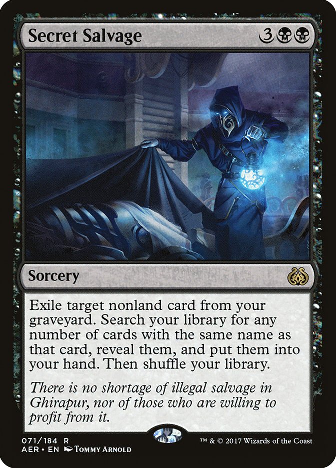 Secret Salvage [Aether Revolt] 