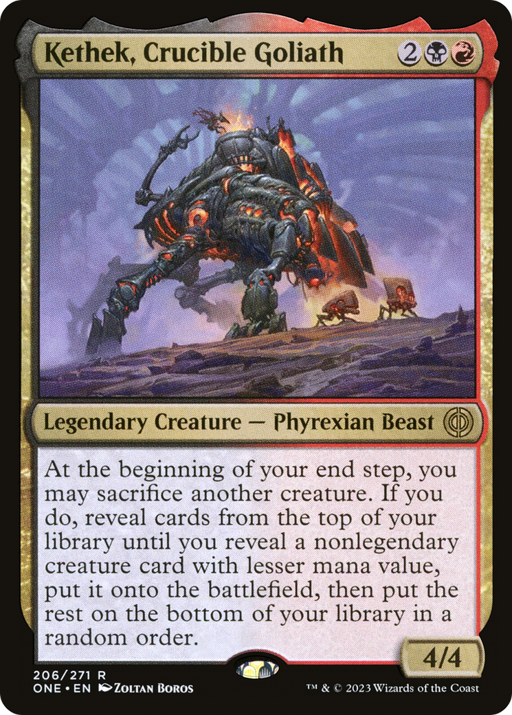 Kethek, Crucible Goliath [Phyrexia: All Will Be One] 