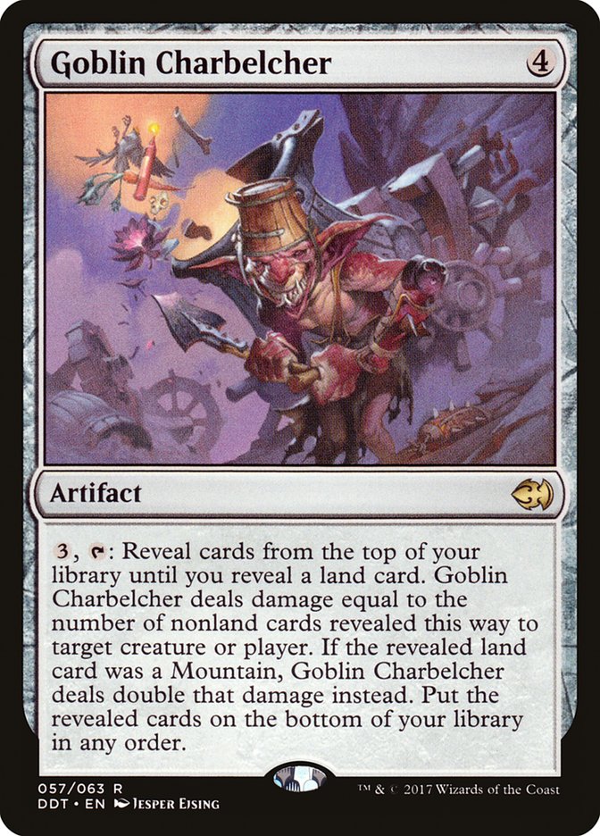 Goblin Charbelcher [Duel Decks: Merfolk vs. Goblins] 