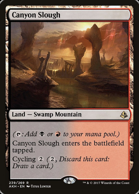 Canyon Slough - Español [Amonkhet]