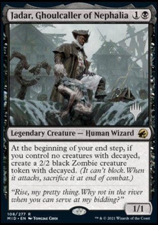 Jadar, Ghoulcaller of Nephalia (Promo Pack) [Innistrad: Midnight Hunt Promos] - Español
