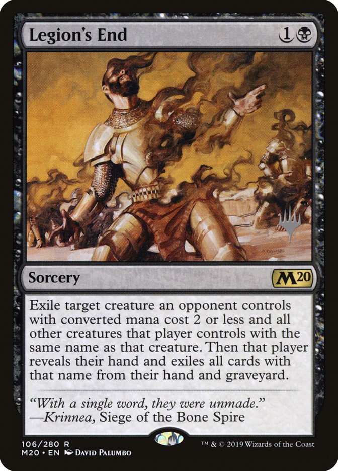 Legion's End (Promo Pack) - Español [Core Set 2020 Promos]