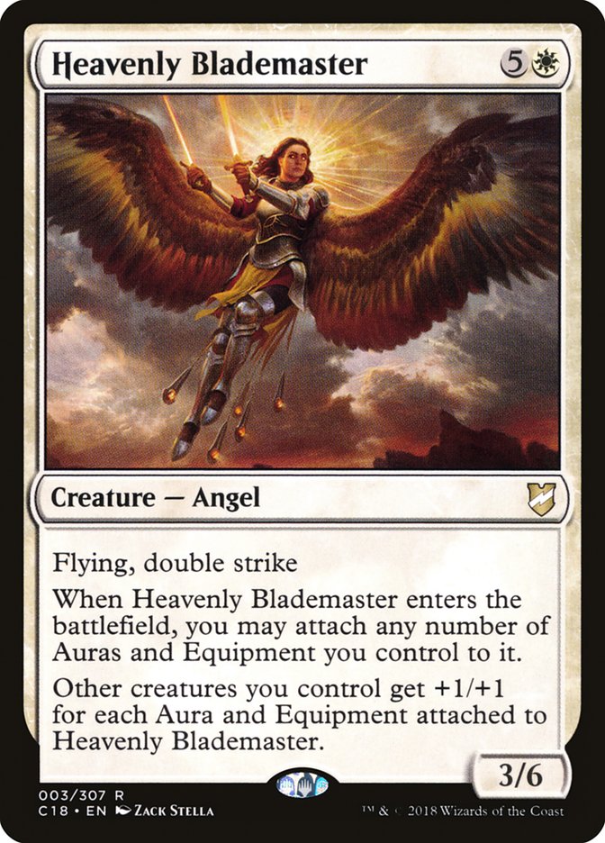 Heavenly Blademaster [Commander 2018] 