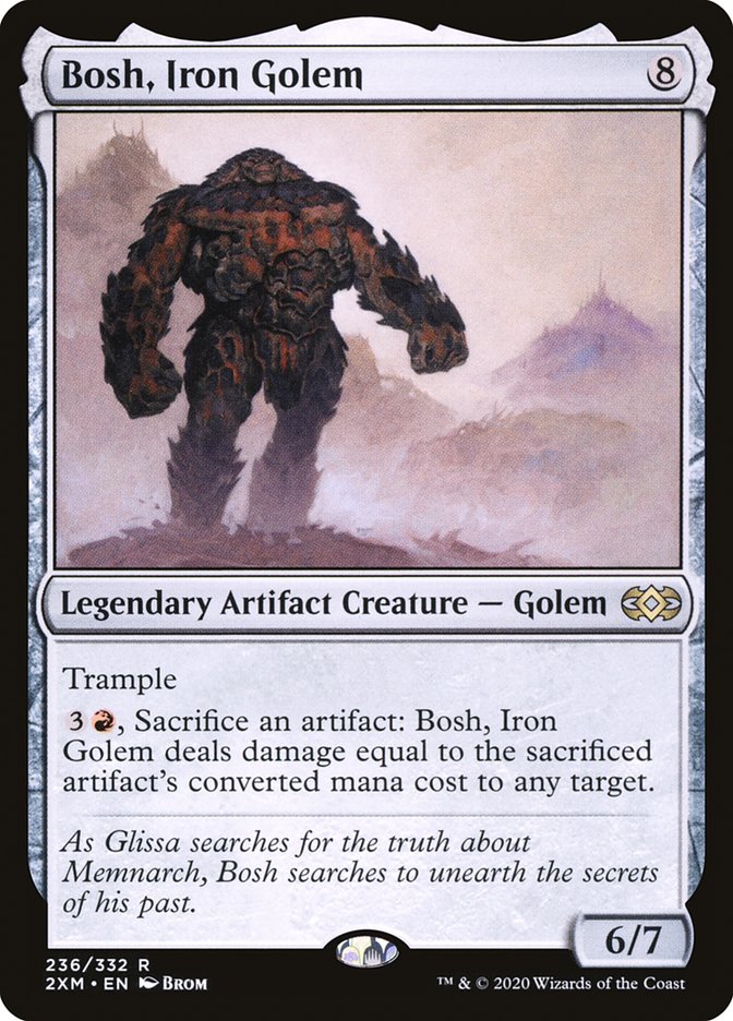 Bosh, Iron Golem [Double Masters]