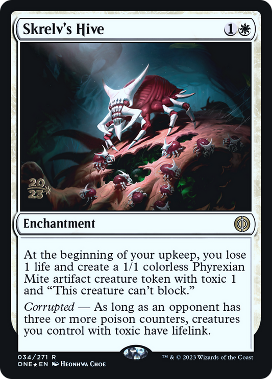 Skrelv's Hive [Phyrexia: All Will Be One Prerelease Promos] - Español