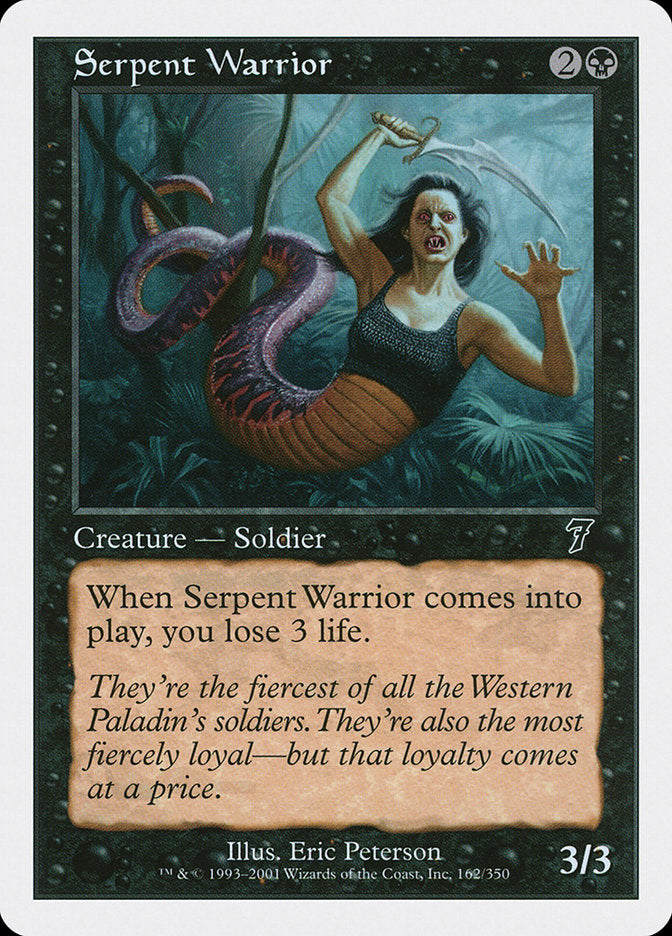 Serpent Warrior [Seventh Edition] 