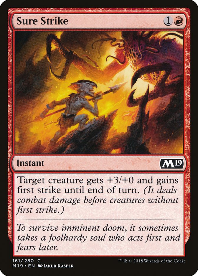 Sure Strike [Core Set 2019] 