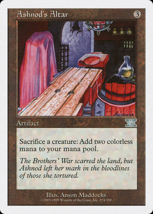Ashnod's Altar [Classic Sixth Edition] - Japones