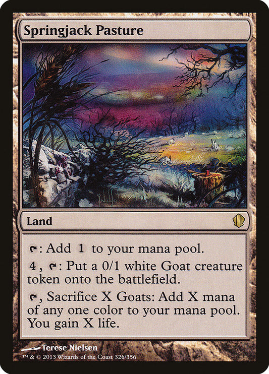 Springjack Pasture [Commander 2013] 