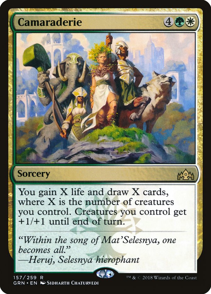 Camaraderie [Guilds of Ravnica] 