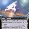 The Monumental Facade (Extended Art) [Phyrexia: All Will Be One]