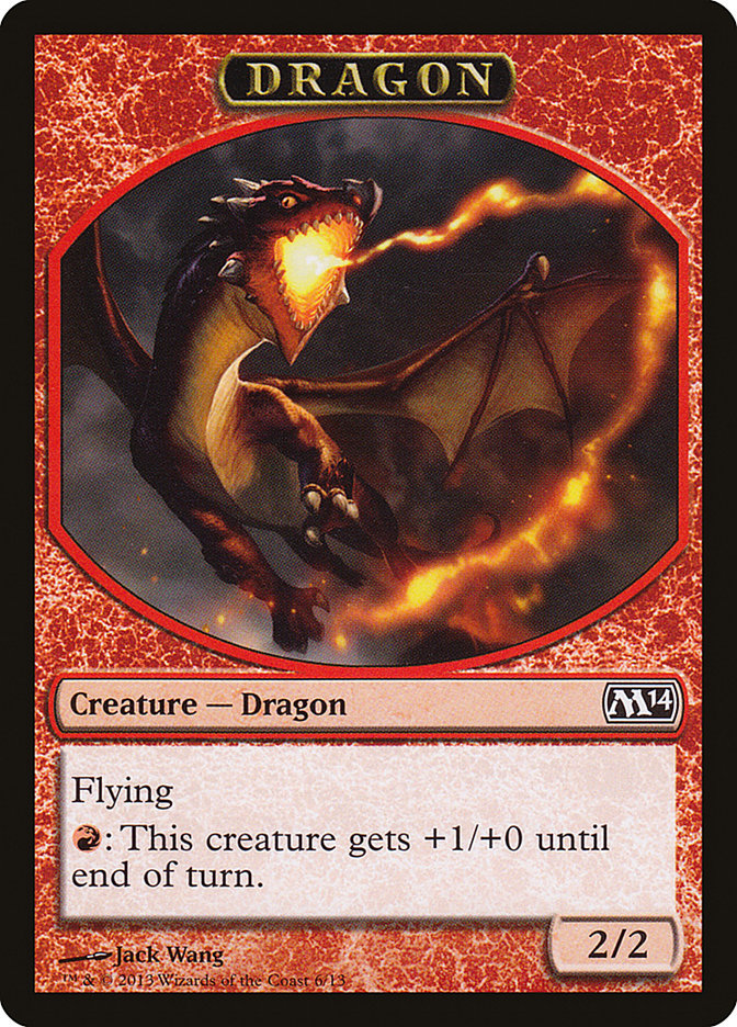 Dragon Token [Magic 2014 Tokens]