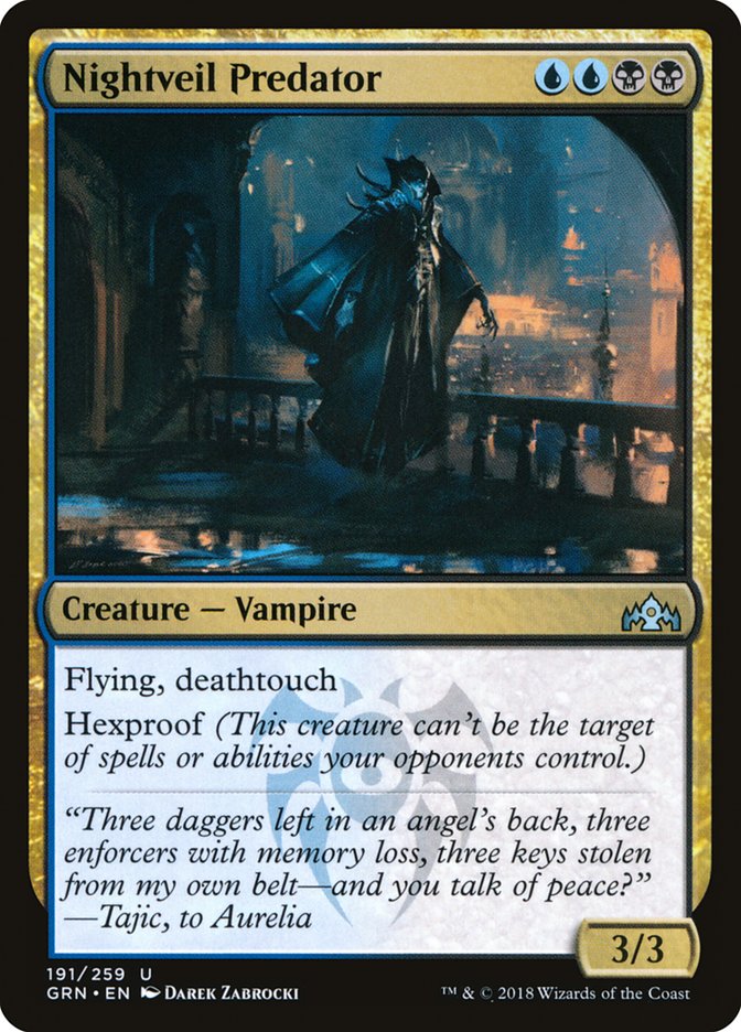 Nightveil Predator [Guilds of Ravnica]