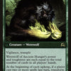 Sage of Ancient Lore // Werewolf of Ancient Hunger [Shadows over Innistrad Prerelease Promos]