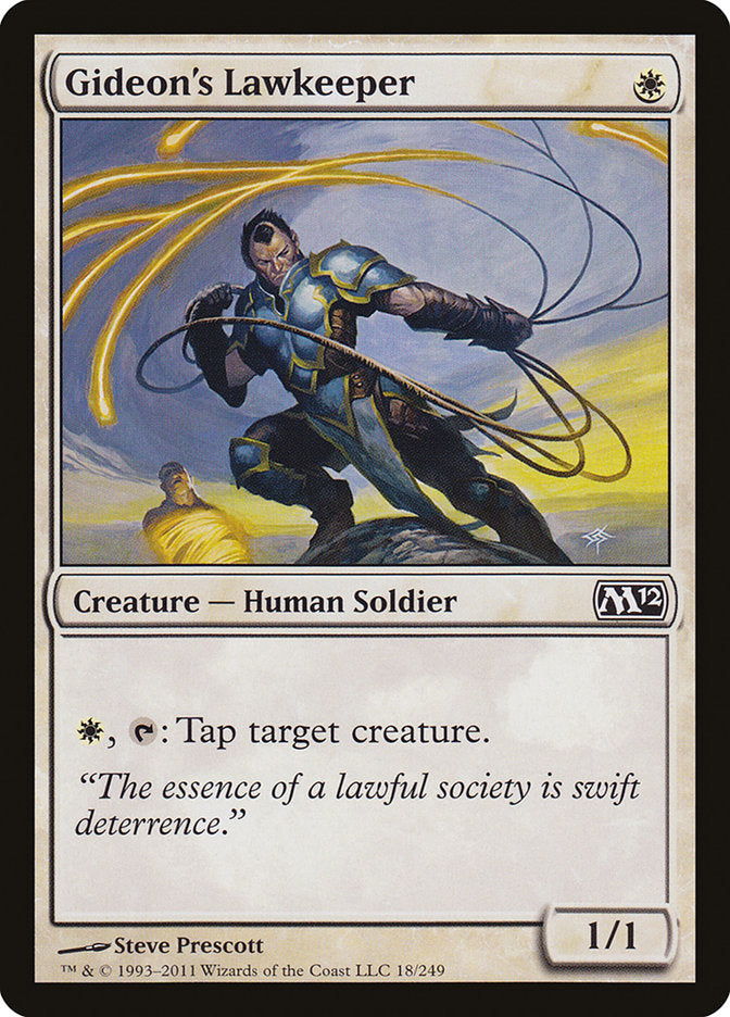 Gideon's Lawkeeper [Magic 2012] 