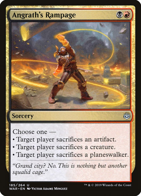 Angrath's Rampage [War of the Spark] 