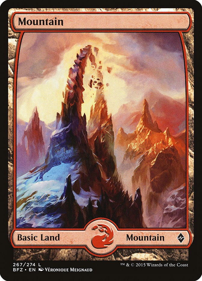 Mountain (267) [Battle for Zendikar] 